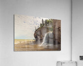 Seaside Waterfall Acrylic Print