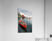 Red Dory at Peggys Cove Acrylic Print