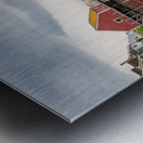 Red Dory at Peggys Cove Metal print