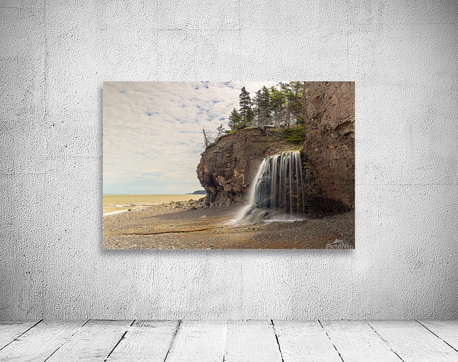 Seaside Waterfall Wall Preview