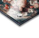 semi abstract painting aphrodite big flowers pain Acrylic print