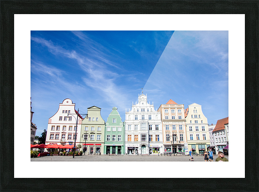 Row in Germany Picture Frame print