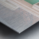 Mid-Century Mint Green Doors in Palm Springs Metal print