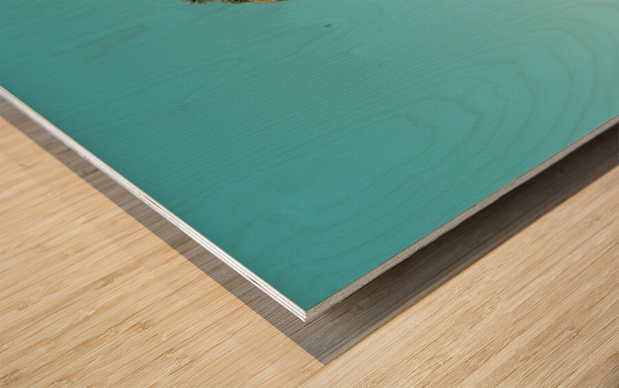 Above and Beyond - Portrait Wood print