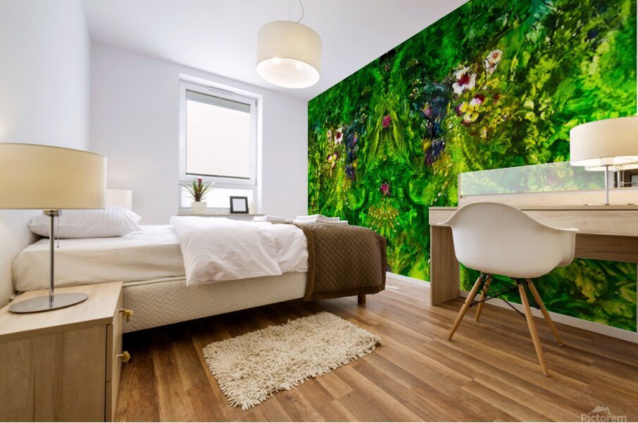 Liliths Bedchamber Mural print