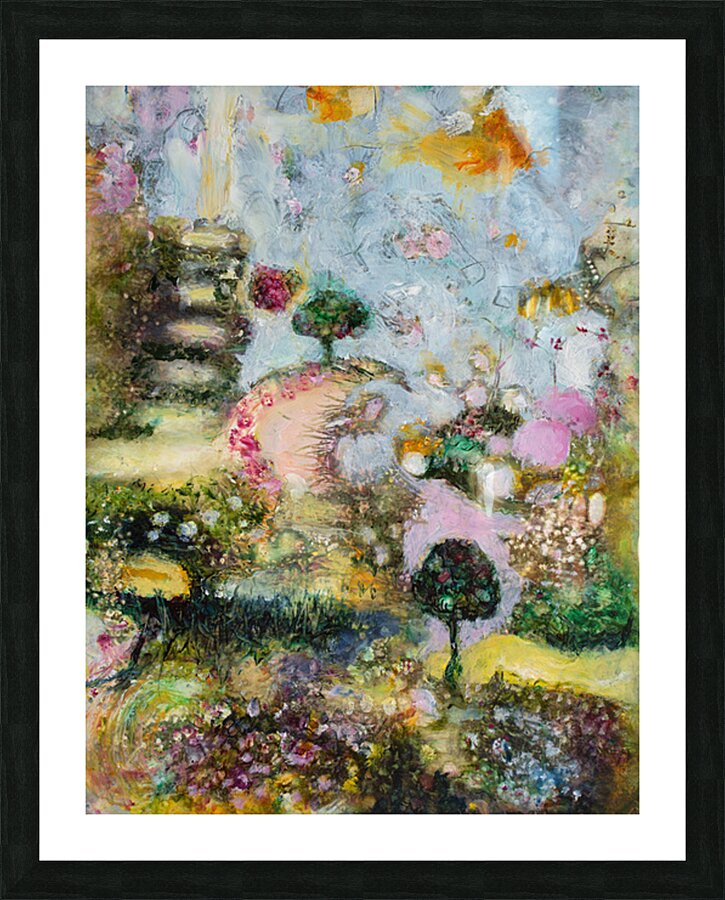 Pink Pilgrimage Picture Frame print