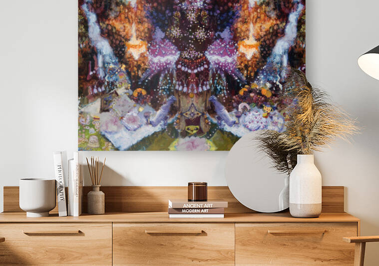 Mata Haris Salon Dehors by Cindy Ruskin