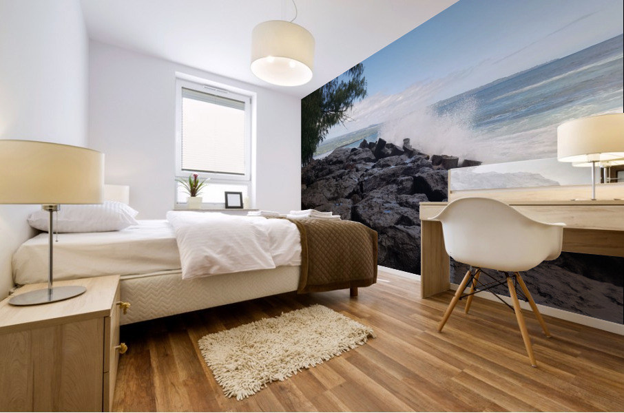 Hilo Bay Mural print
