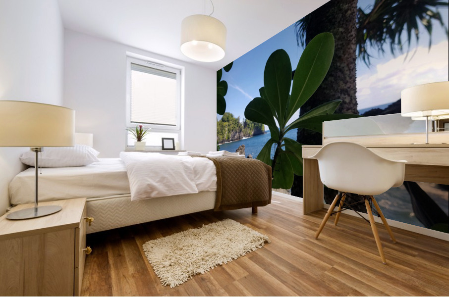 Greenery in Hilo Mural print