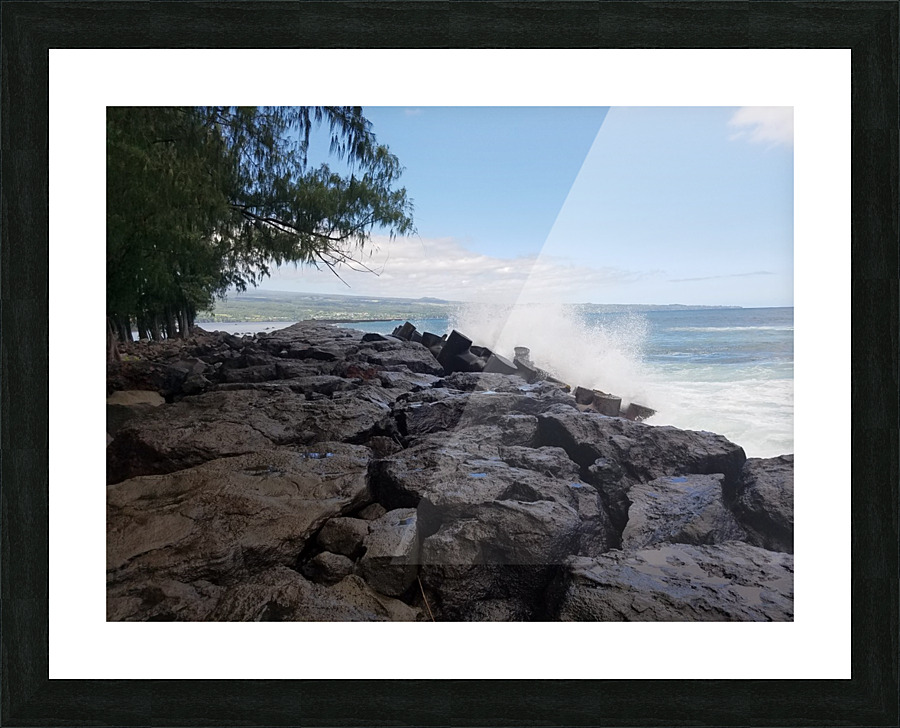 Hilo Bay Picture Frame print
