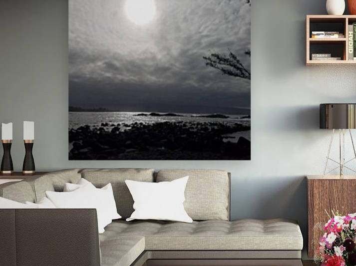 CloudsandMoon1 by Kathleen Anderson