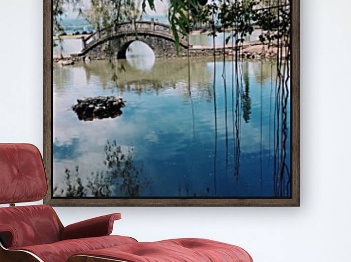 Bridge of Liliuokalani Garden  by Kathleen Anderson
