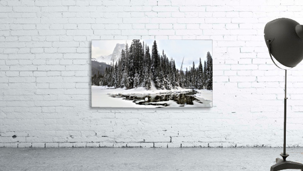 Mirror Emerald Lake Wall Preview