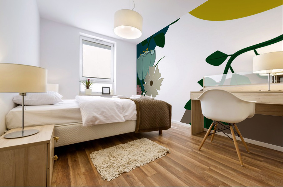 bohemian style Mural print