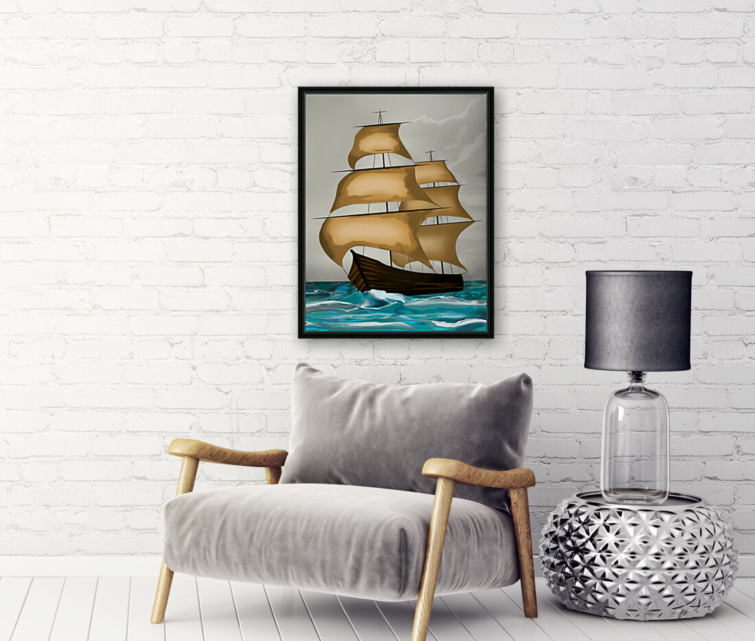                Old ship art3 Reproduction