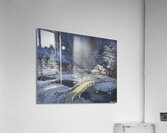 ColdWarm December Night Acrylic Print