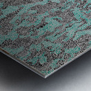 Doodling Metal print