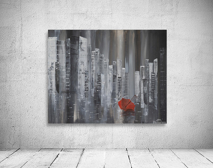 Red Umbrella Wall Preview