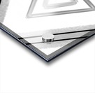 Triangular Grays Acrylic print