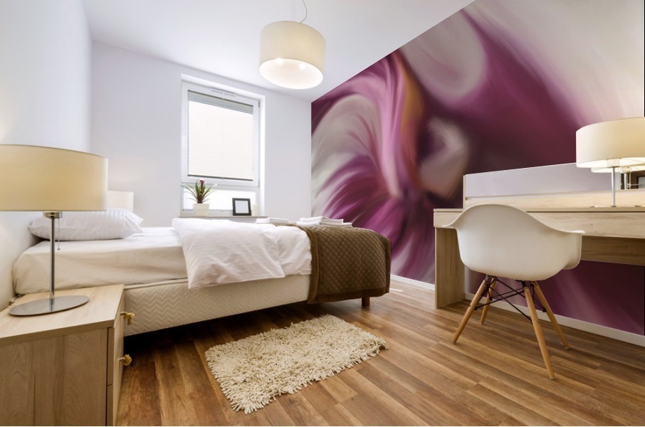 Orchid Abstraction 05.22 Mural print