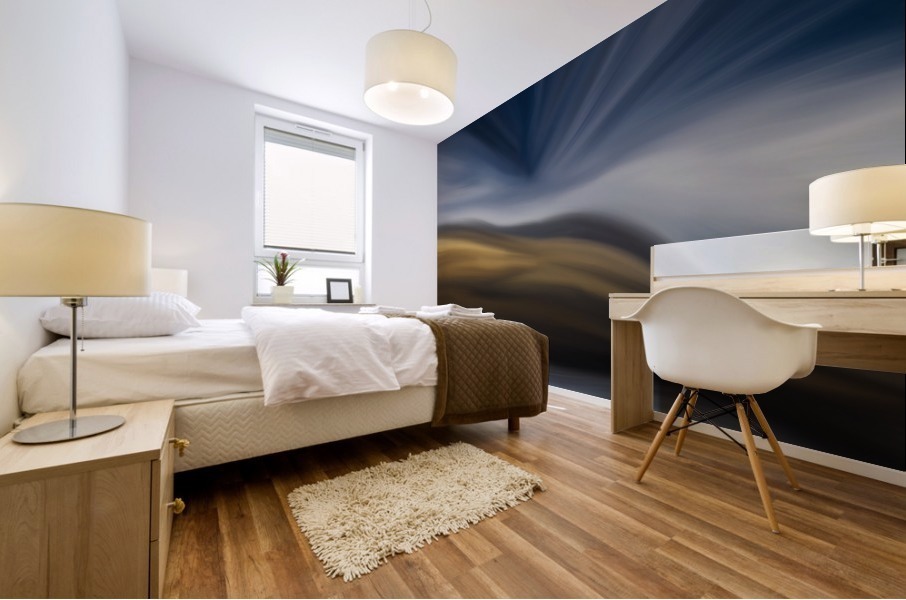 On the Rocks Mural print