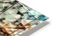Abstract Desert Oasis HD Metal print