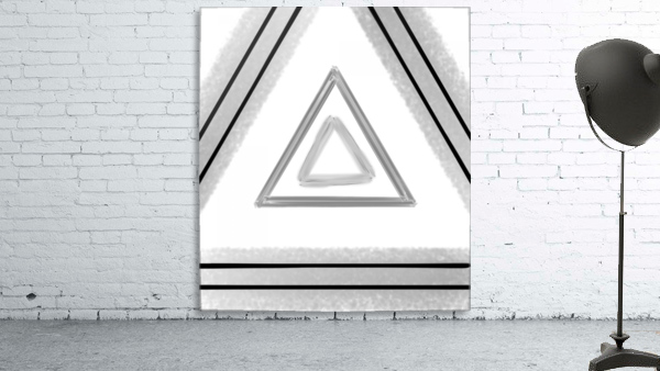 Triangular Grays Wall Preview