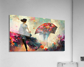 Raining Flowers 8 Acrylic Print