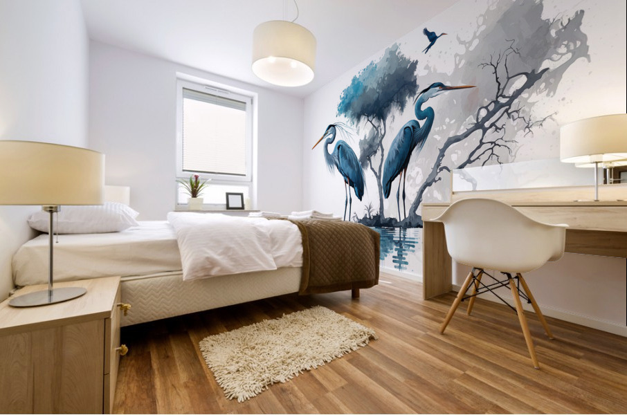 Patience Mural print