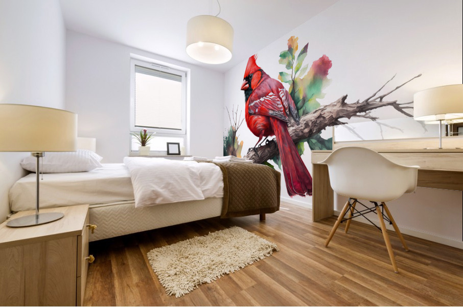 Heart Mural print