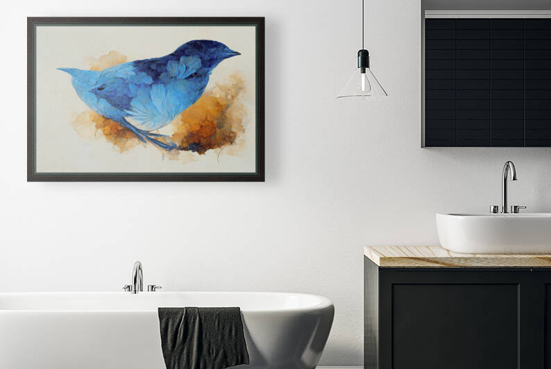 Guardian - Fine Art Digital Watercolor Limited Edition by BethAnne Sheridan