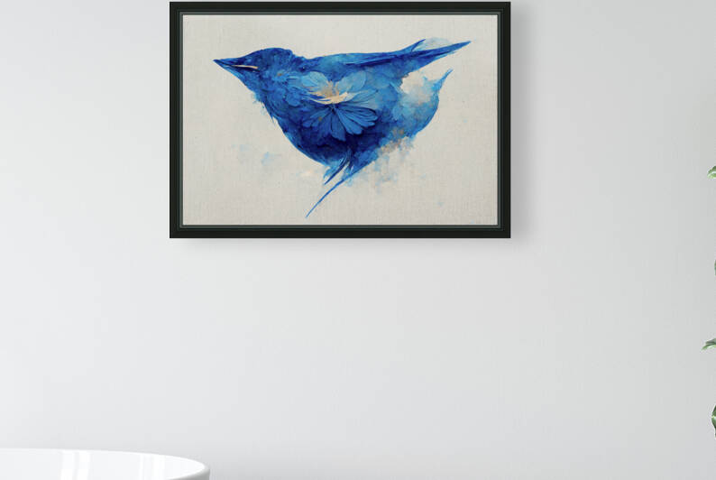 Happiness - Fine Art Digital Watercolor Limited Edition by BethAnne Sheridan
