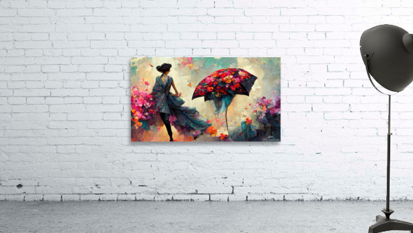 Raining Flowers 8 Wall Preview