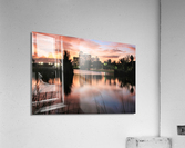 Baha Mar Painted Sunset Acrylic Print