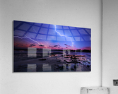 Pink Lightning Acrylic Print
