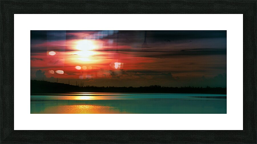 Cerulean Picture Frame print