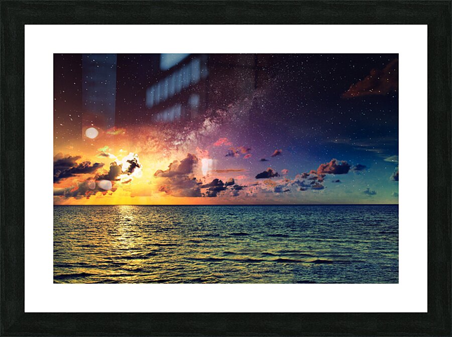 Celestial Divide Picture Frame print