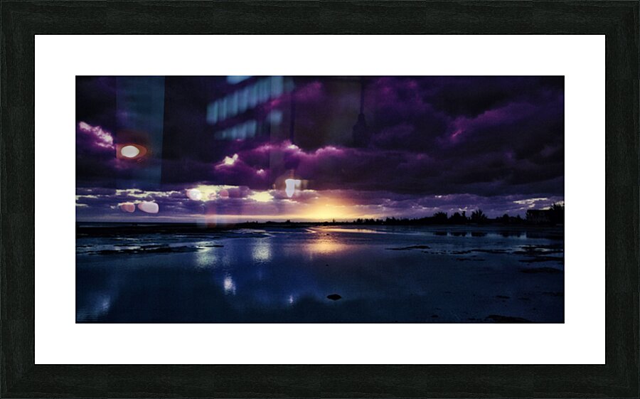 Violet Hour Picture Frame print