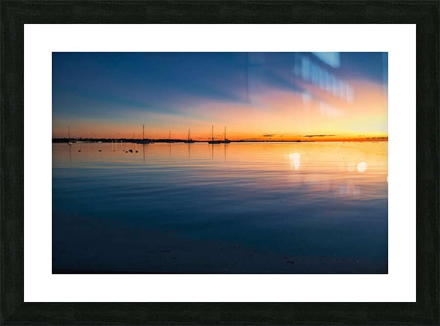 Stillness Before Nightfall Picture Frame print