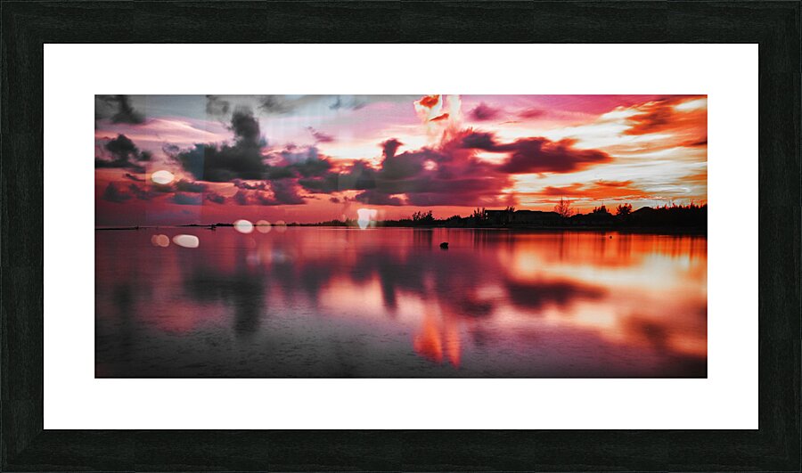 Sky Fire Picture Frame print