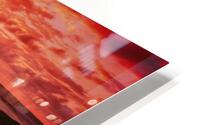 The Red Shore HD Metal print