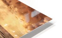 Burning skies HD Metal print