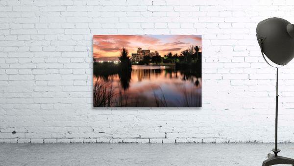 Baha Mar Painted Sunset Wall Preview