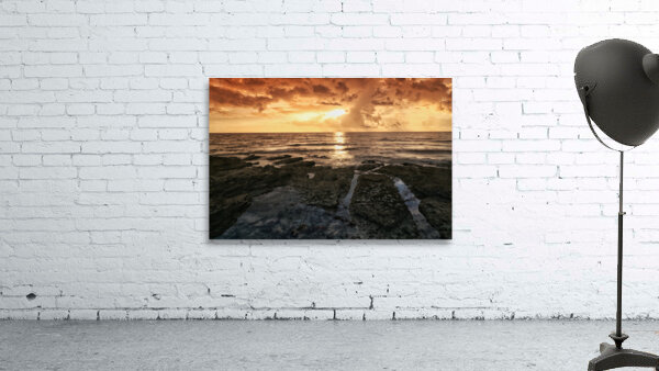 Burning skies Wall Preview
