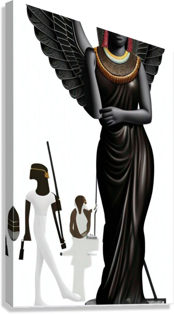 Hathors Embrace 2 Canvas Print