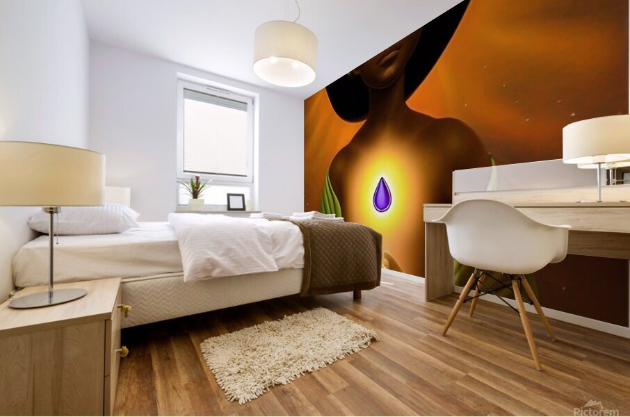 Indigo Kid Fire Within 1 Mural print