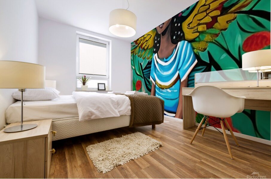 Aunties Wings Mural print