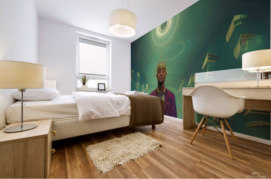 The Akashic 1 Mural print