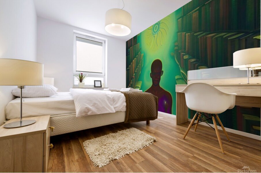 The Akashic 7 Mural print
