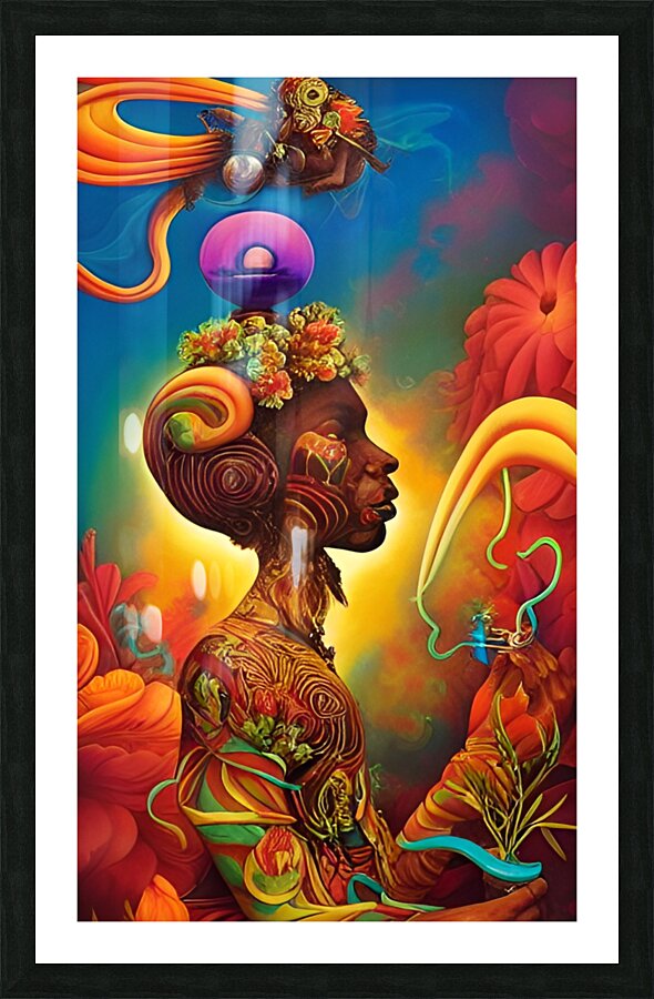 Evolve 6 Picture Frame print